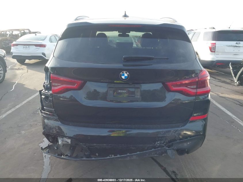 2021 BMW X3 Sdrive30I VIN: 5UXTY3C03M9G63309 Lot: 43936803