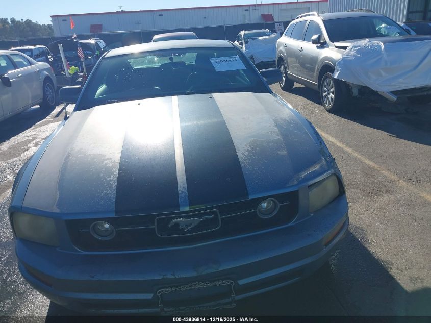 2007 Ford Mustang V6 Deluxe/V6 Premium VIN: 1ZVHT80N675239664 Lot: 43936814