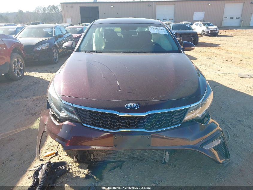2020 Kia Optima Lx VIN: 5XXGT4L30LG390118 Lot: 43936816
