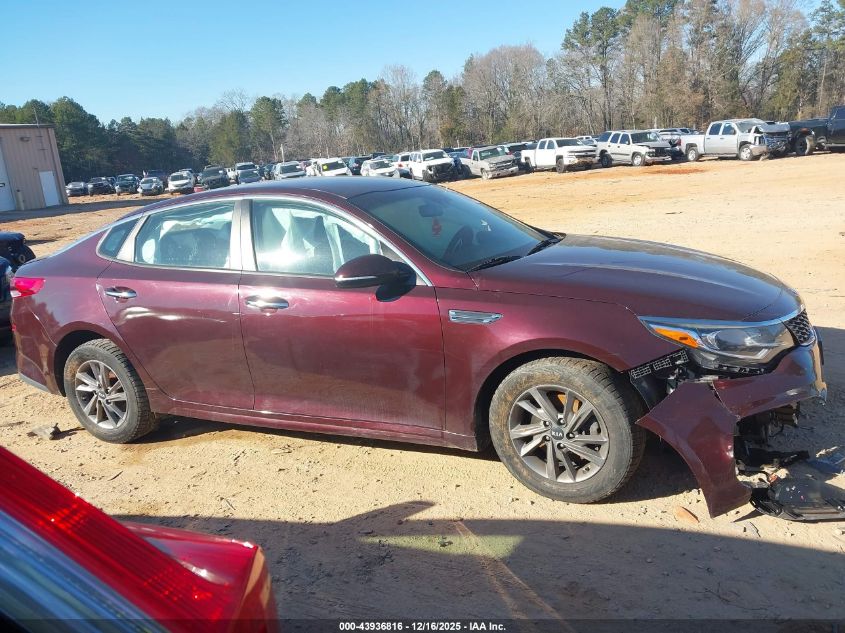 2020 Kia Optima Lx VIN: 5XXGT4L30LG390118 Lot: 43936816