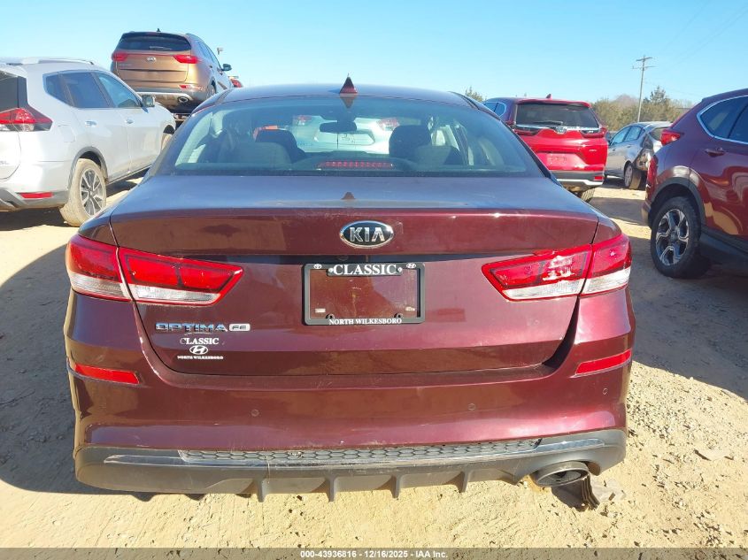 2020 Kia Optima Lx VIN: 5XXGT4L30LG390118 Lot: 43936816