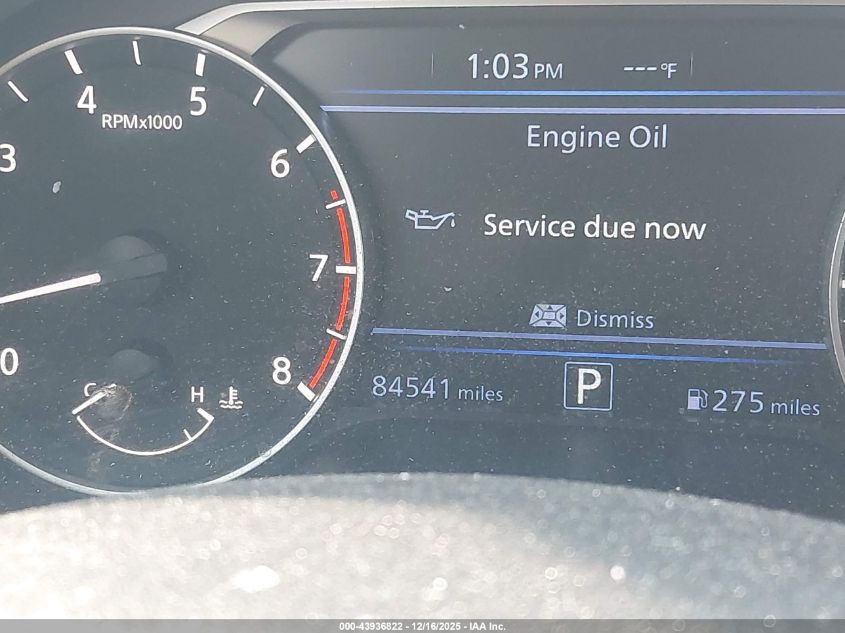 2020 Nissan Altima Sv Fwd VIN: 1N4BL4DV4LC128635 Lot: 43936822