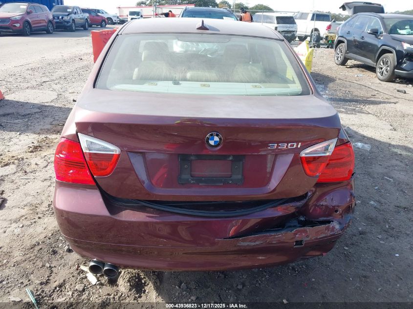 2006 BMW 330I VIN: WBAVB33586PS16815 Lot: 43936823