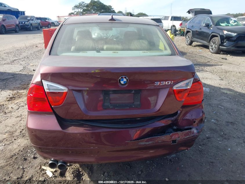 2006 BMW 330I VIN: WBAVB33586PS16815 Lot: 43936823