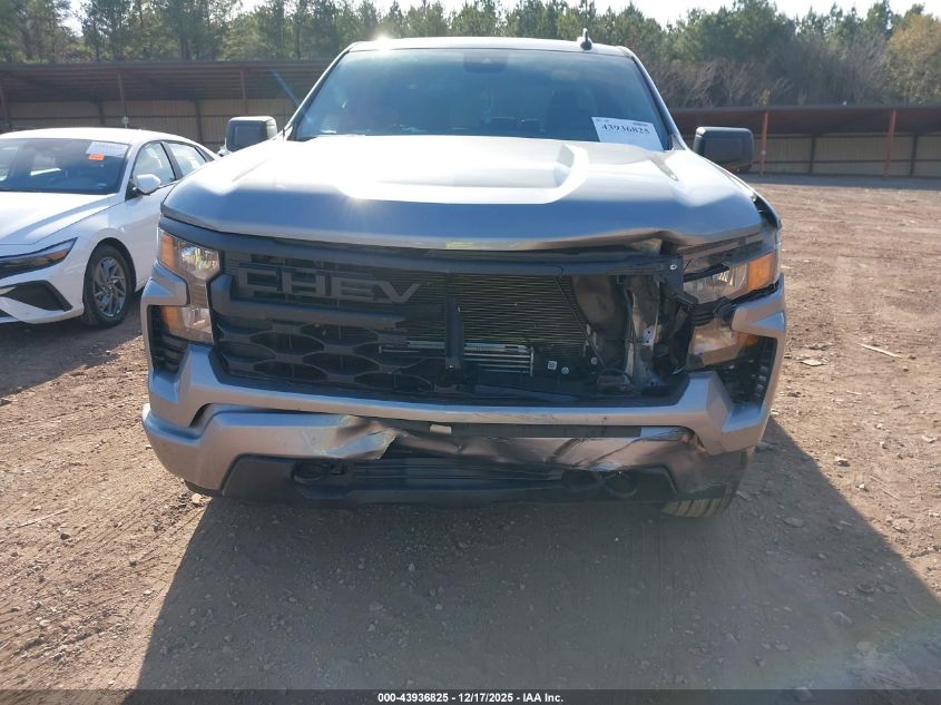 2024 Chevrolet Silverado 1500 2Wd Short Bed Custom VIN: 1GCPABEKXRZ278432 Lot: 43936825