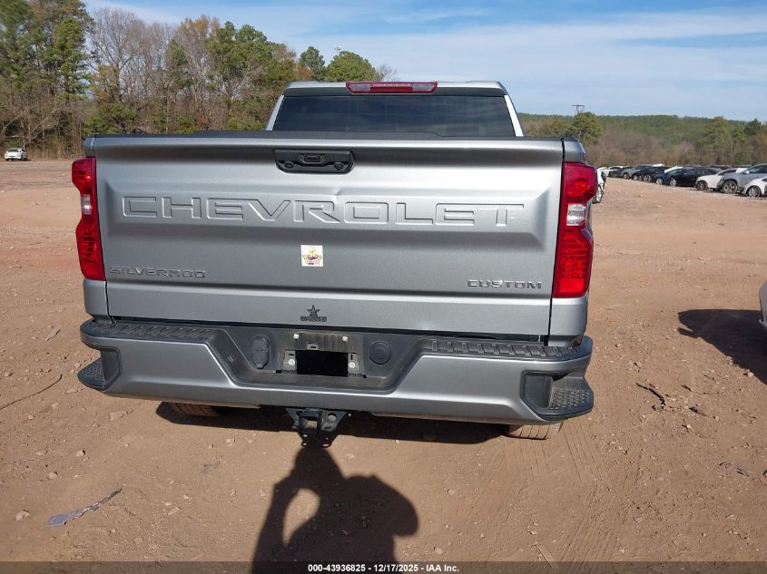 2024 Chevrolet Silverado 1500 2Wd Short Bed Custom VIN: 1GCPABEKXRZ278432 Lot: 43936825