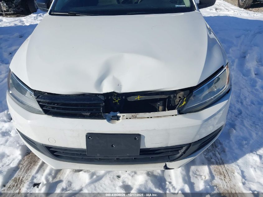 2013 Volkswagen Jetta 2.0L S VIN: 3VW2K7AJ7DM309998 Lot: 43936826