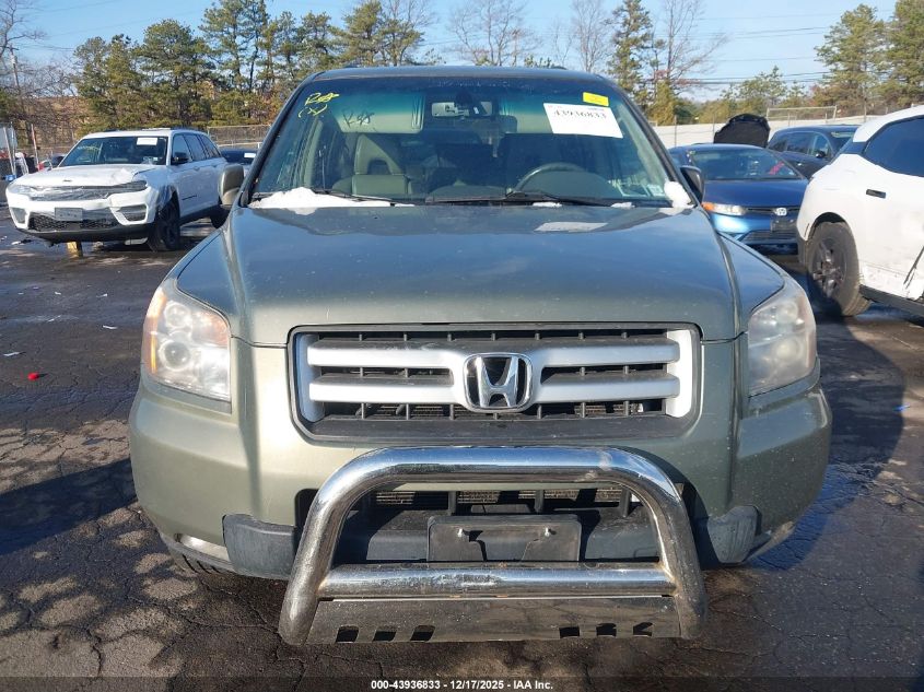 2008 Honda Pilot Ex-L VIN: 5FNYF18658B000427 Lot: 43936833