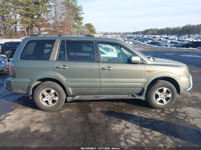 2008 Honda Pilot Ex-L VIN: 5FNYF18658B000427 Lot: 43936833