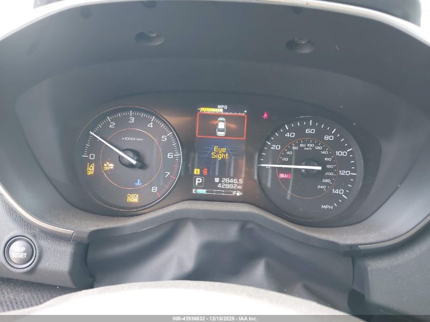 2019 Subaru Crosstrek 2.0I Premium VIN: JF2GTAEC9K8327520 Lot: 43936832