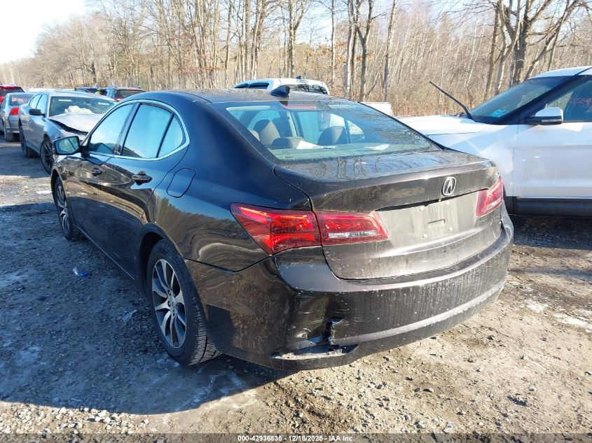 2016 Acura Tlx VIN: 19UUB1F34GA008322 Lot: 43936835
