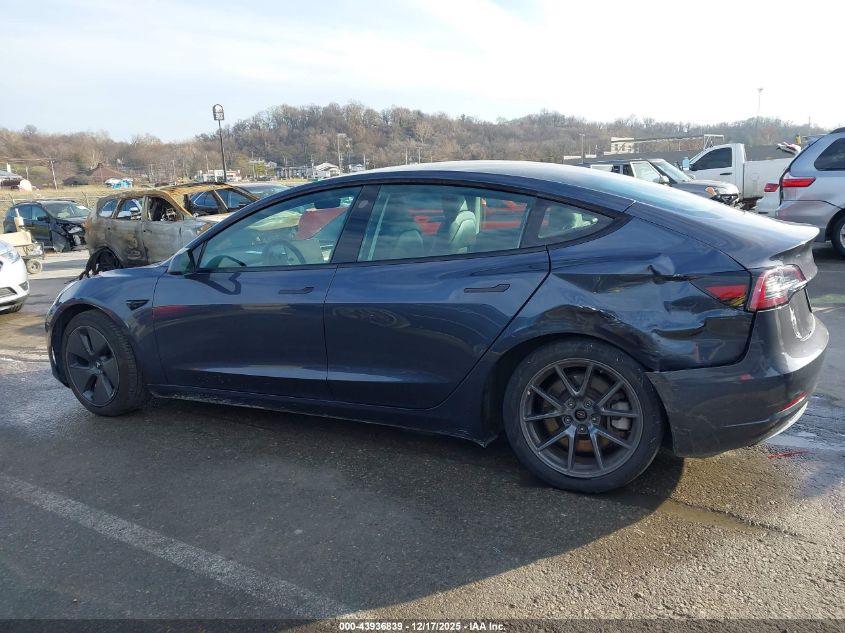 2023 Tesla Model 3 Long Range Dual Motor All-Wheel Drive VIN: 5YJ3E1EB9PF390915 Lot: 43936839