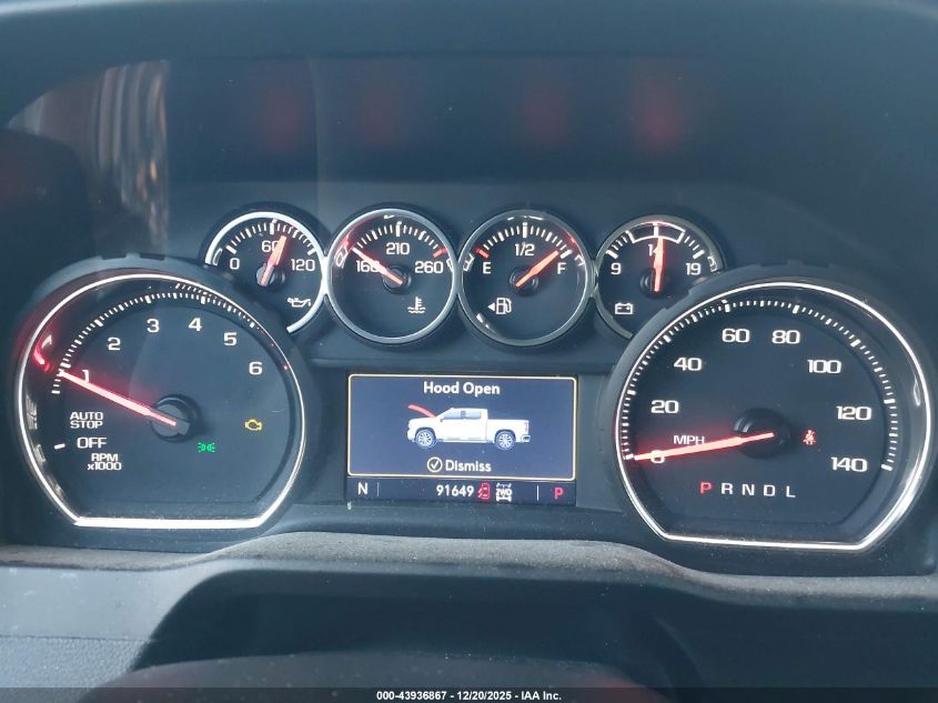 2021 Chevrolet Silverado 1500 4Wd Short Bed Lt VIN: 1GCUYDET7MZ138897 Lot: 43936867