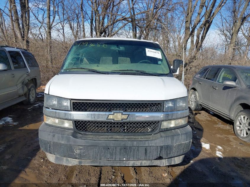 2020 Chevrolet Express Cargo Rwd 2500 Extended Wheelbase Wt VIN: 1GCWGBFG2L1142001 Lot: 43936870