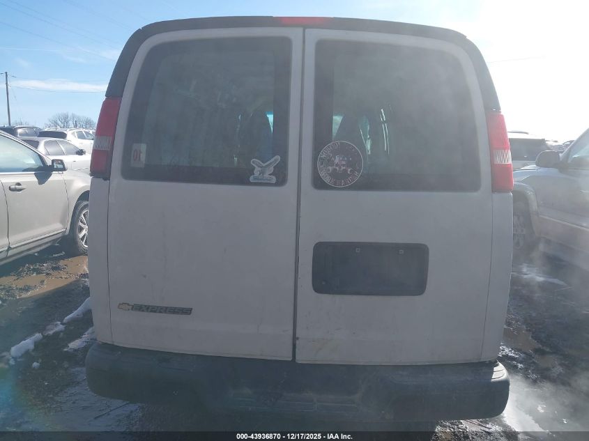 2020 Chevrolet Express Cargo Rwd 2500 Extended Wheelbase Wt VIN: 1GCWGBFG2L1142001 Lot: 43936870