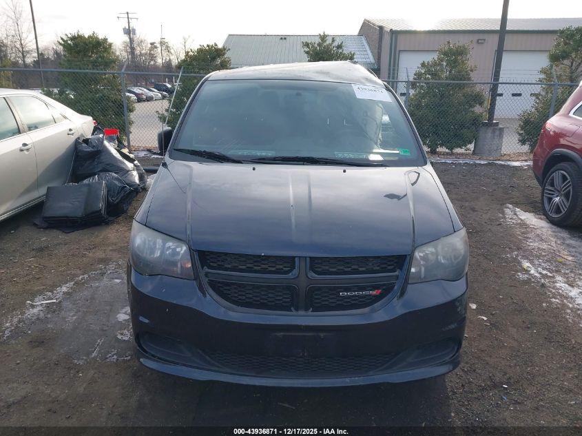 2014 Dodge Grand Caravan Se VIN: 2C4RDGBG7ER335882 Lot: 43936871