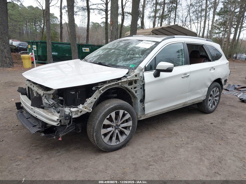 Vin: 4s4bsatc3h3241751, lot: 44432508, subaru outback 2.5i touring 20172