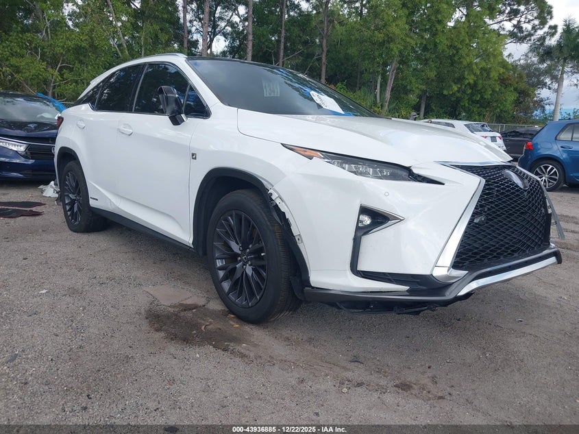 2T2BGMCA3GC002465 2016 Lexus Rx 450H F Sport auction photo 1