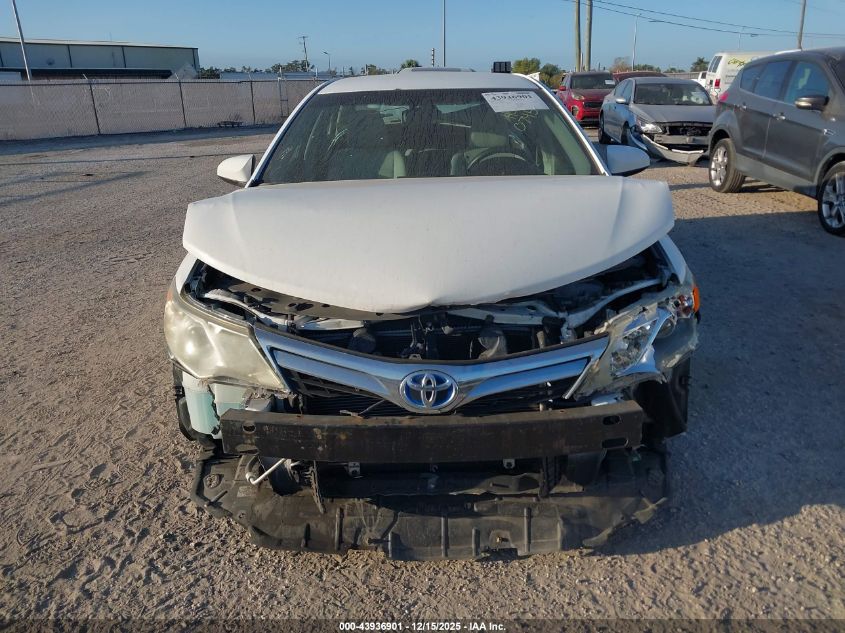 2013 Toyota Camry Hybrid Le VIN: 4T1BD1FKXDU074578 Lot: 43936901