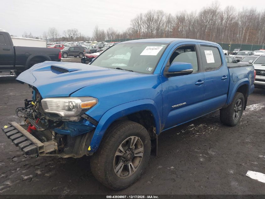 2017 Toyota Tacoma Trd Sport VIN: 5TFCZ5AN7HX064081 Lot: 43936907