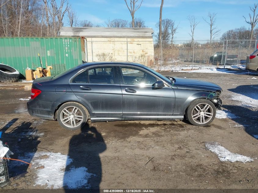 2014 Mercedes-Benz C 300 Sport 4Matic VIN: WDDGF8AB8EG185592 Lot: 43936909