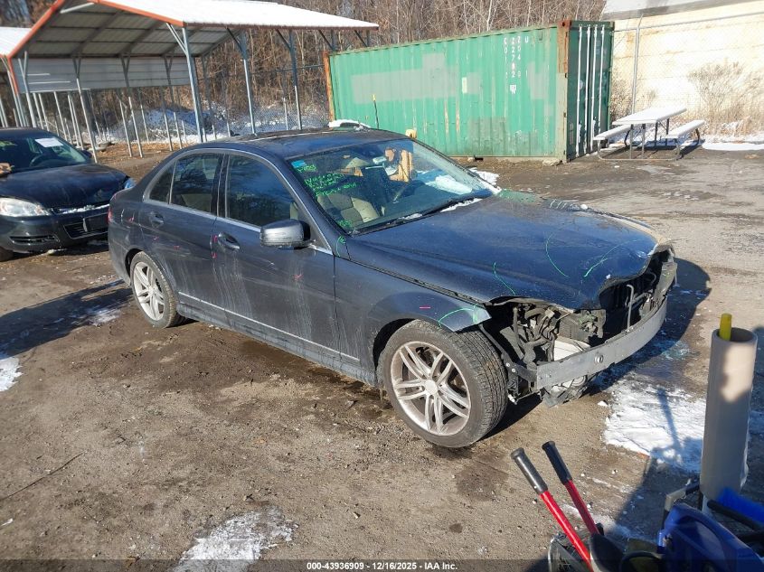 2014 Mercedes-Benz C 300 Sport 4Matic VIN: WDDGF8AB8EG185592 Lot: 43936909