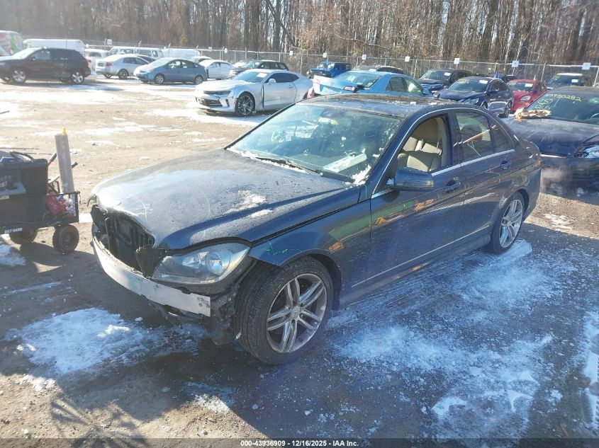 2014 Mercedes-Benz C 300 Sport 4Matic VIN: WDDGF8AB8EG185592 Lot: 43936909