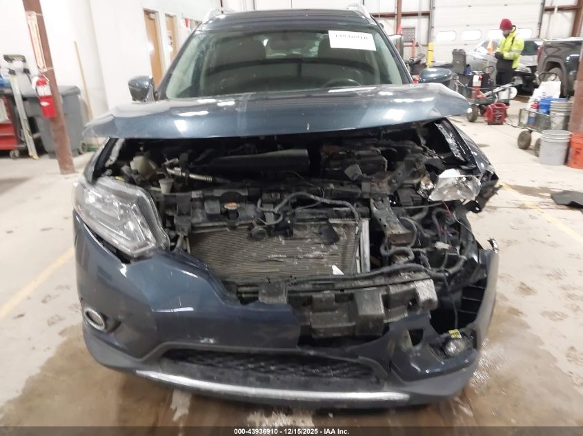 2016 Nissan Rogue Sl VIN: 5N1AT2MV3GC770257 Lot: 43936910