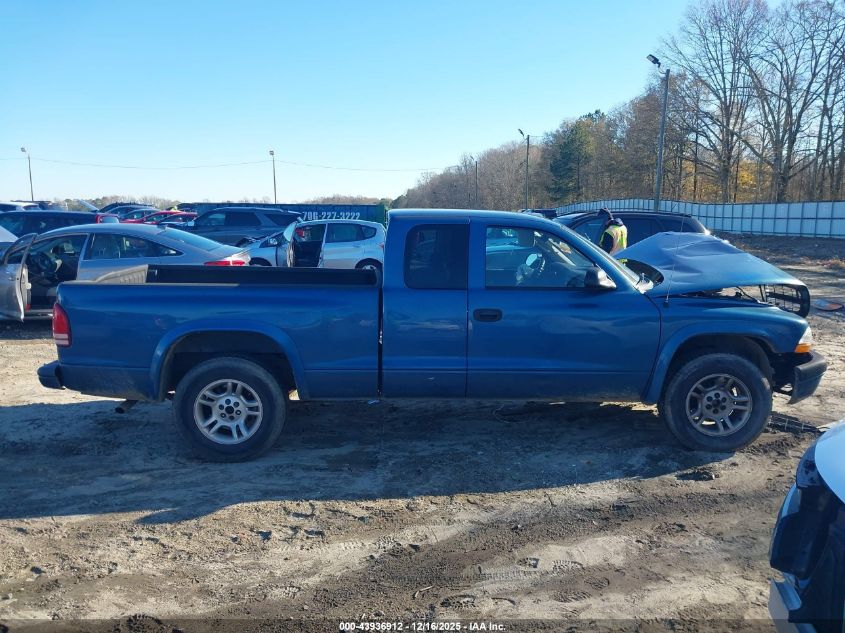 2003 Dodge Dakota Sport VIN: 1D7HL32X23S362187 Lot: 43936912