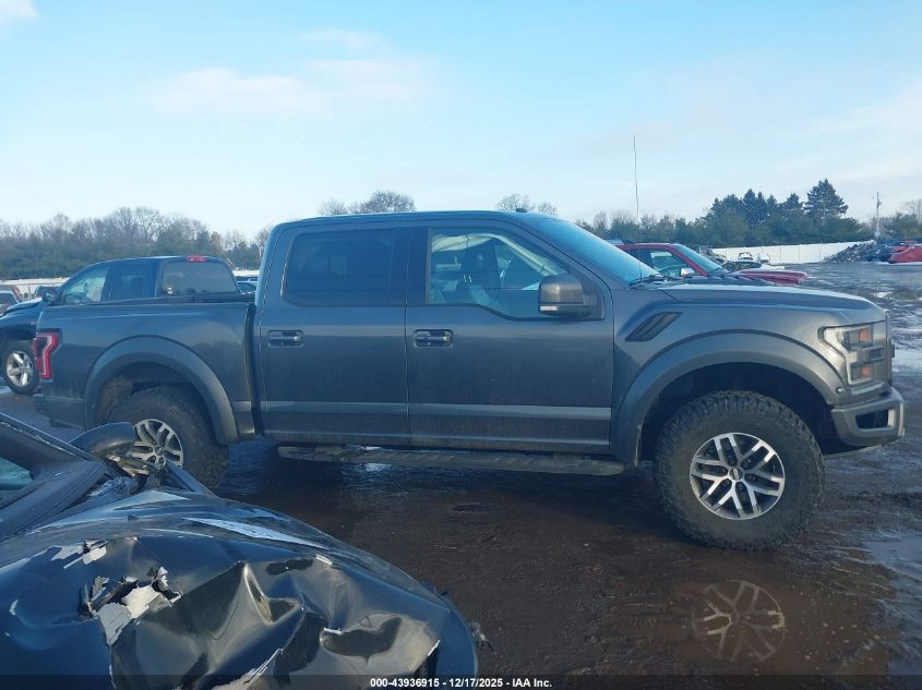 2017 Ford F-150 Raptor VIN: 1FTFW1RGXHFA63243 Lot: 43936915
