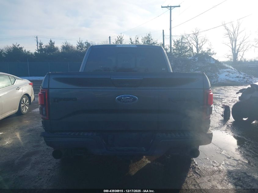 2017 Ford F-150 Raptor VIN: 1FTFW1RGXHFA63243 Lot: 43936915