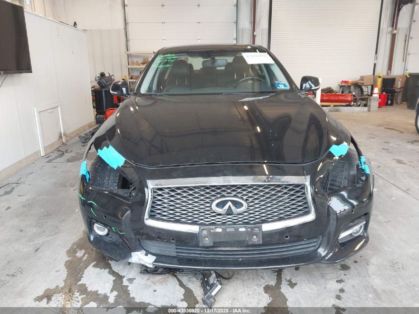 2017 Infiniti Q50 2.0T Premium VIN: JN1CV7AR2HM681693 Lot: 43936920