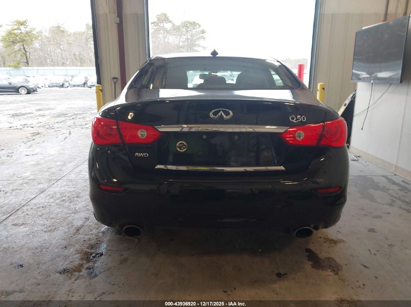 2017 Infiniti Q50 2.0T Premium VIN: JN1CV7AR2HM681693 Lot: 43936920