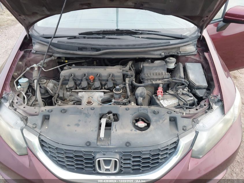 2015 Honda Civic Lx VIN: 19XFB2F51FE013214 Lot: 43936924