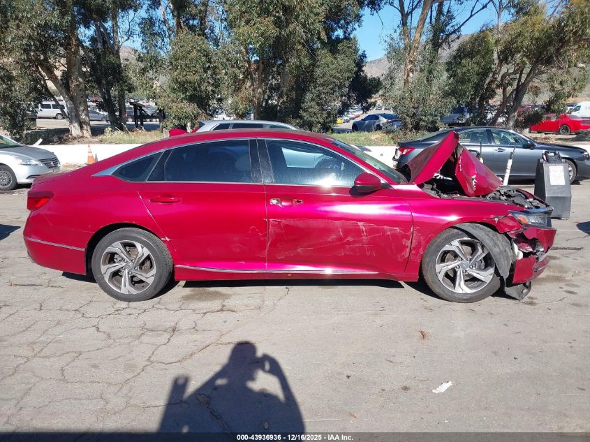 2018 Honda Accord Ex-L VIN: 1HGCV1F5XJA044012 Lot: 43936936