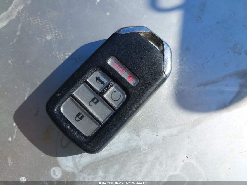 2018 Honda Accord Ex-L VIN: 1HGCV1F5XJA044012 Lot: 43936936