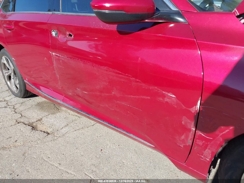 2018 Honda Accord Ex-L VIN: 1HGCV1F5XJA044012 Lot: 43936936