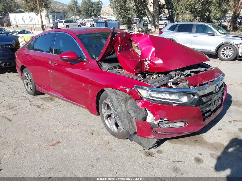 2018 Honda Accord Ex-L VIN: 1HGCV1F5XJA044012 Lot: 43936936