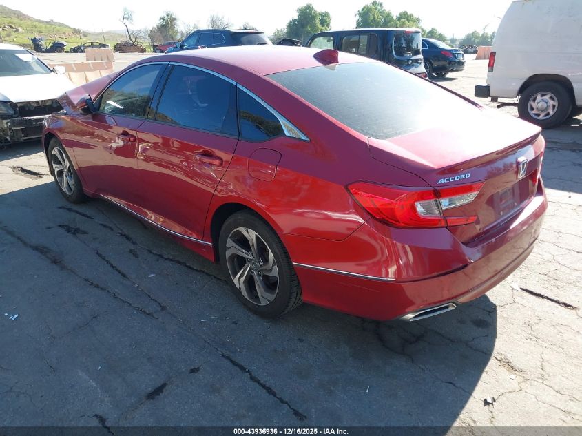 2018 Honda Accord Ex-L VIN: 1HGCV1F5XJA044012 Lot: 43936936