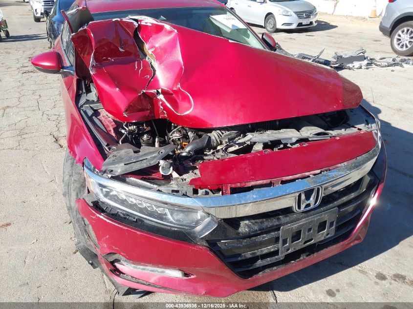 2018 Honda Accord Ex-L VIN: 1HGCV1F5XJA044012 Lot: 43936936