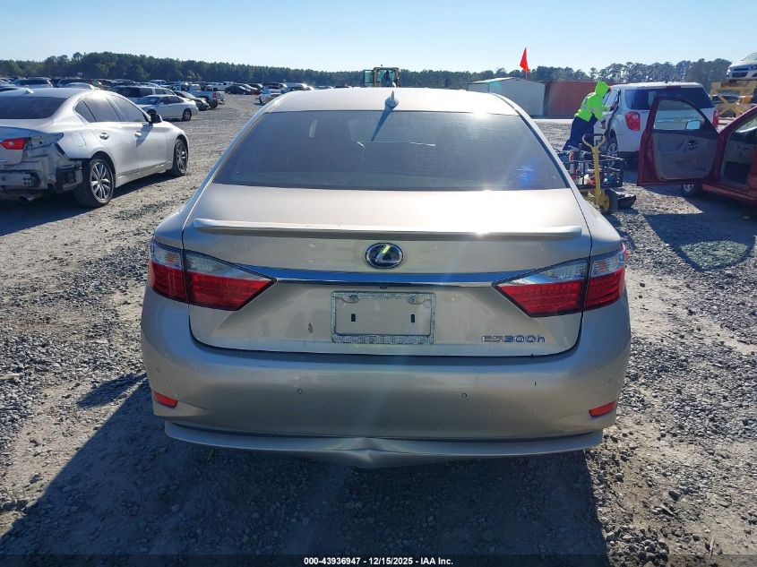 2015 Lexus Es 300H VIN: JTHBW1GG2F2089873 Lot: 43936947
