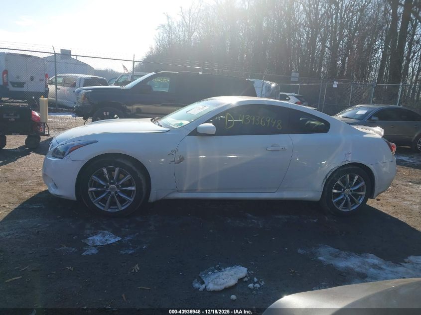 2011 Infiniti G37X VIN: JN1CV6EL1BM262175 Lot: 43936948