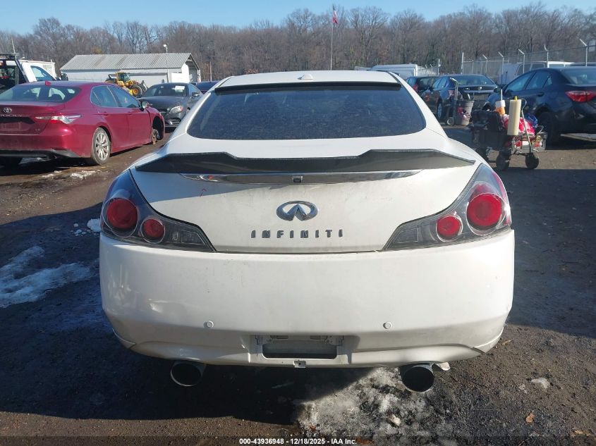 2011 Infiniti G37X VIN: JN1CV6EL1BM262175 Lot: 43936948