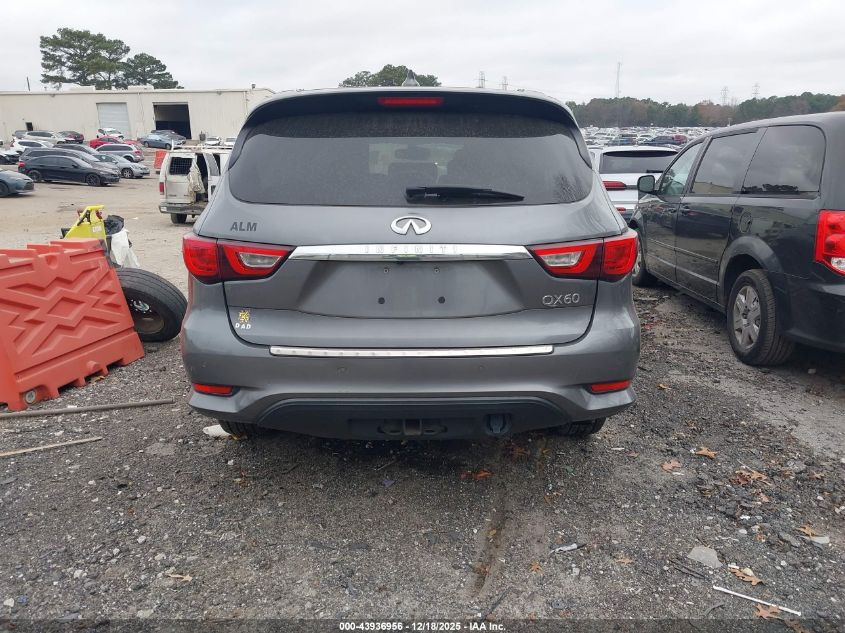 2017 Infiniti Qx60 VIN: 5N1DL0MM0HC521327 Lot: 43936956