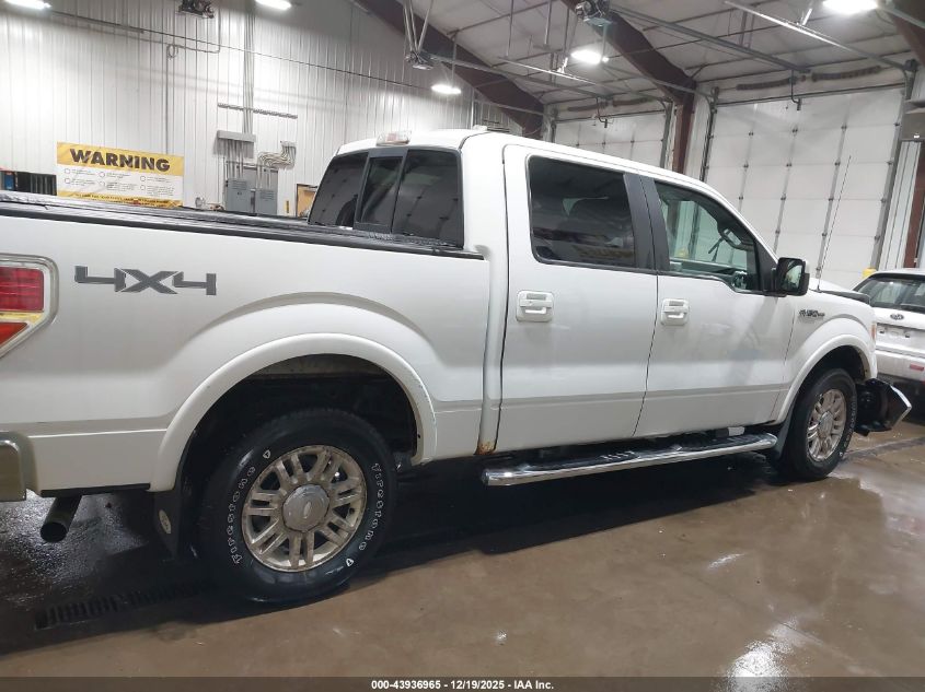 2013 Ford F-150 Lariat VIN: 1FTFW1EF7DFB60312 Lot: 43936965