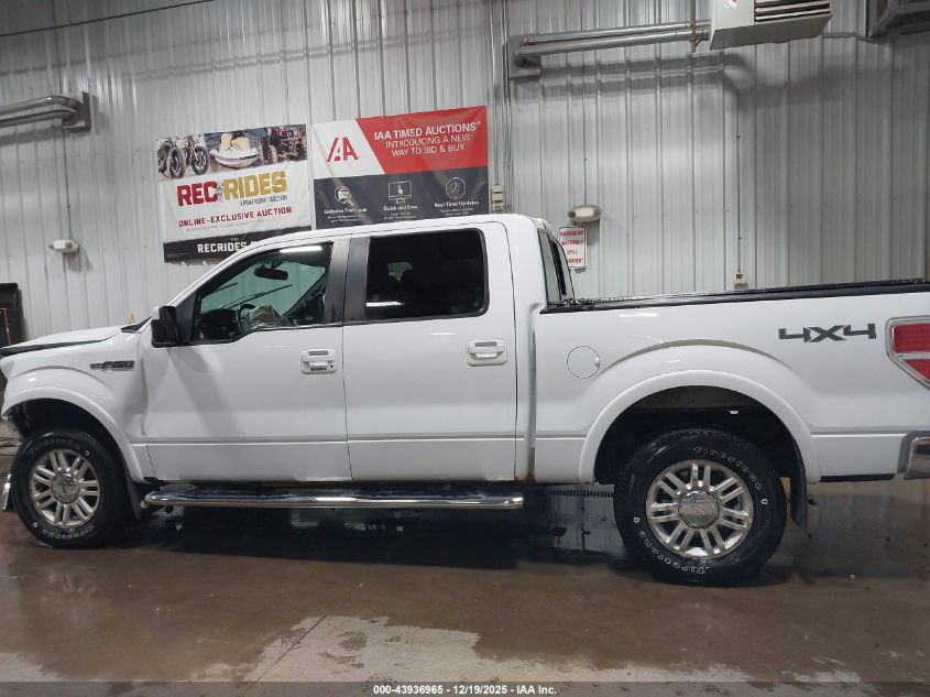 2013 Ford F-150 Lariat VIN: 1FTFW1EF7DFB60312 Lot: 43936965