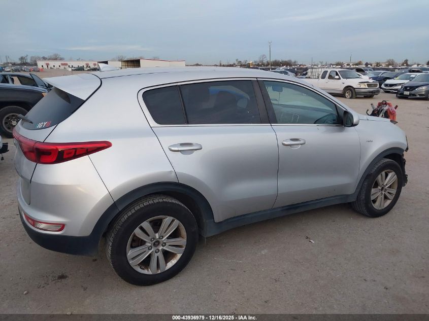2019 Kia Sportage Lx VIN: KNDPMCAC9K7562650 Lot: 43936979
