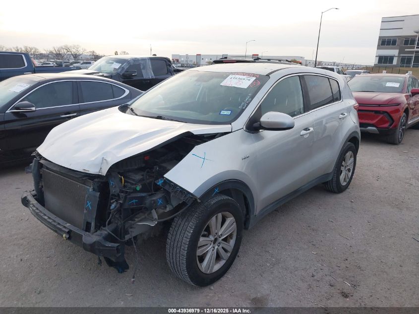 2019 Kia Sportage Lx VIN: KNDPMCAC9K7562650 Lot: 43936979