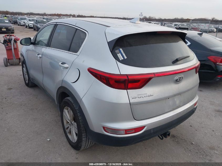 2019 Kia Sportage Lx VIN: KNDPMCAC9K7562650 Lot: 43936979
