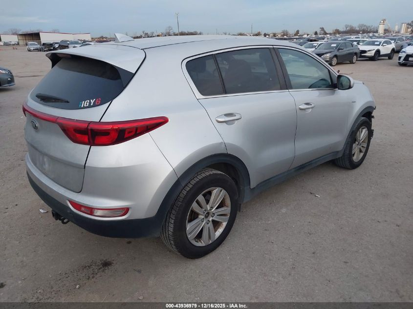 2019 Kia Sportage Lx VIN: KNDPMCAC9K7562650 Lot: 43936979